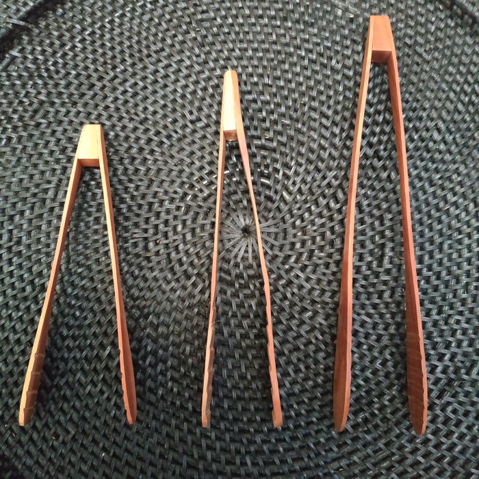 @#@#@#] Capit Kayu / Capit Makanan / Wooden Tongs / Pencapit / Capitan - M