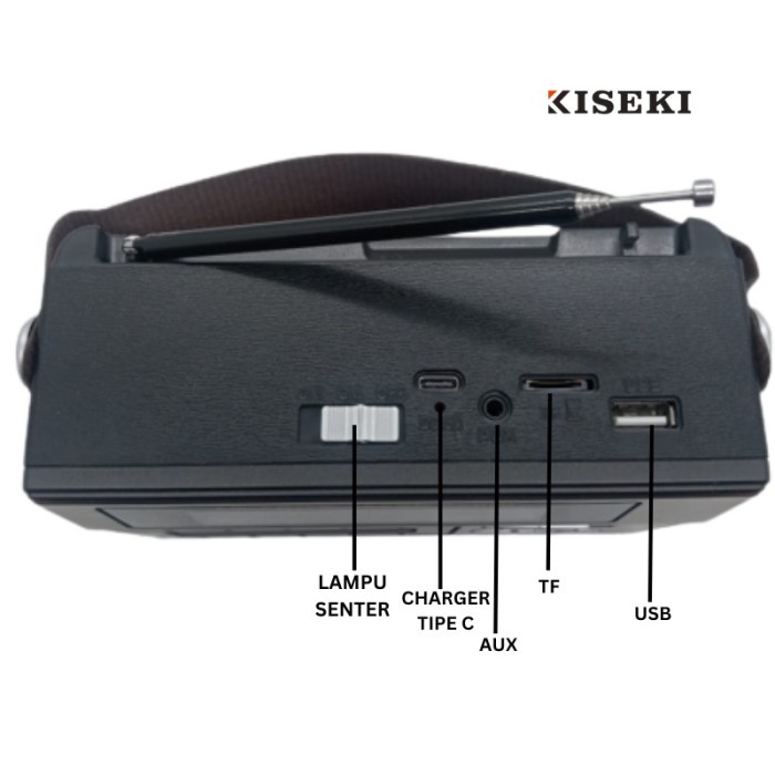 ~@~@~@~@] Radio FM/AM/SW Bluetooth - Radio Speaker Portable USB TF