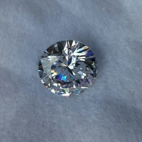 Cap- 9Mm Cubic Zirconia Grade A5 ( Berlian Sintetic )