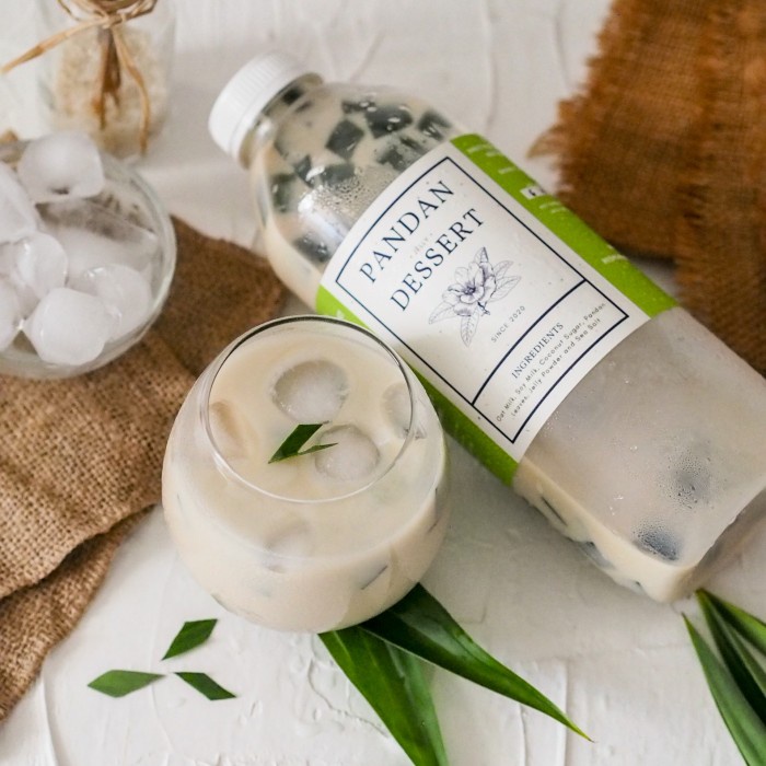 

Pandan Jelly Dessert Oat Milk (Vegan) 1L