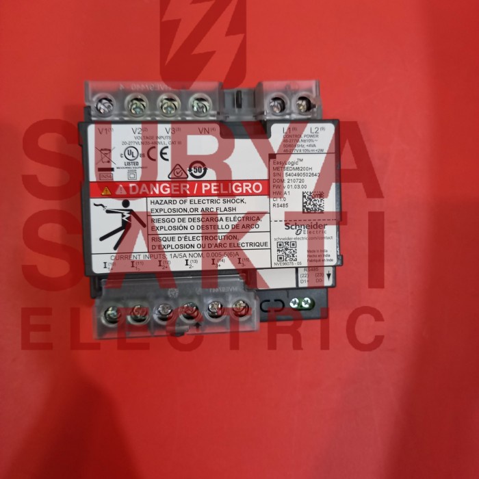 Terhemat Schneider Metsedm6200 Dm6200H Power Meter