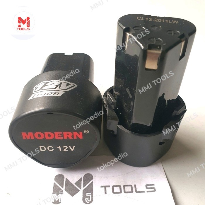 Baterai DC 12 Volt MODERN mesin bor - MODERN Batery mesin bor charge