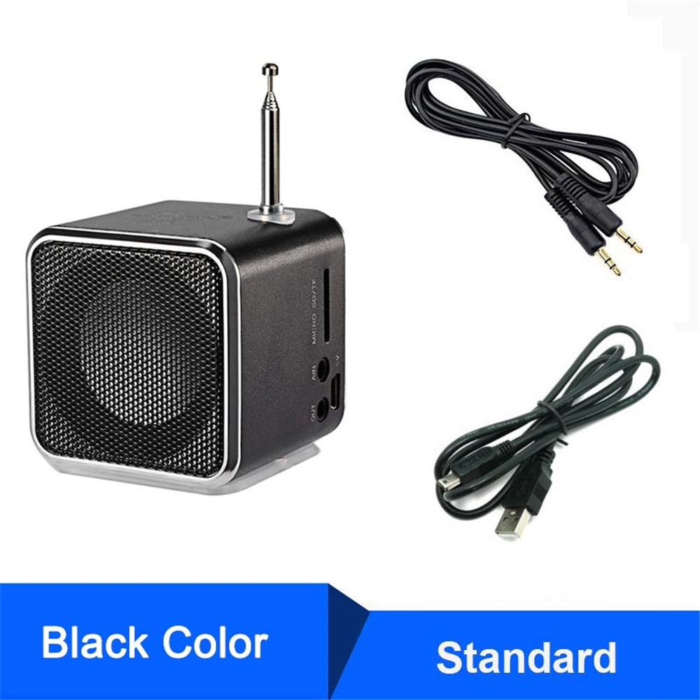 Mini TD-V26 Digital FM Radio Receiver Portable Radio FM Stereo Receiver With LCD Radio Speaker Louds