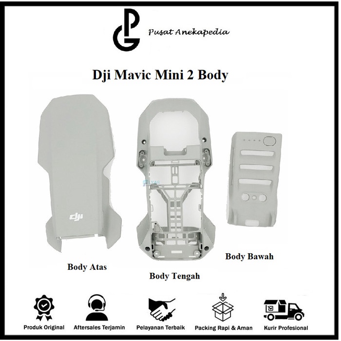 Dji Mavic Mini 2 Body Atas - Dji Mavic Mini 2 Body Tengah Original