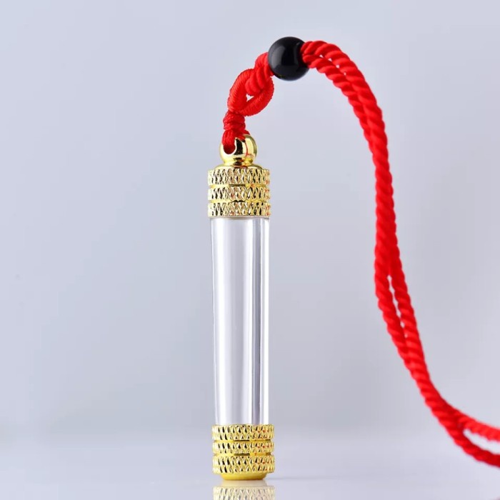 

CUCI GUDANG liontin tabung akrilik bisa untuk minyak parfum