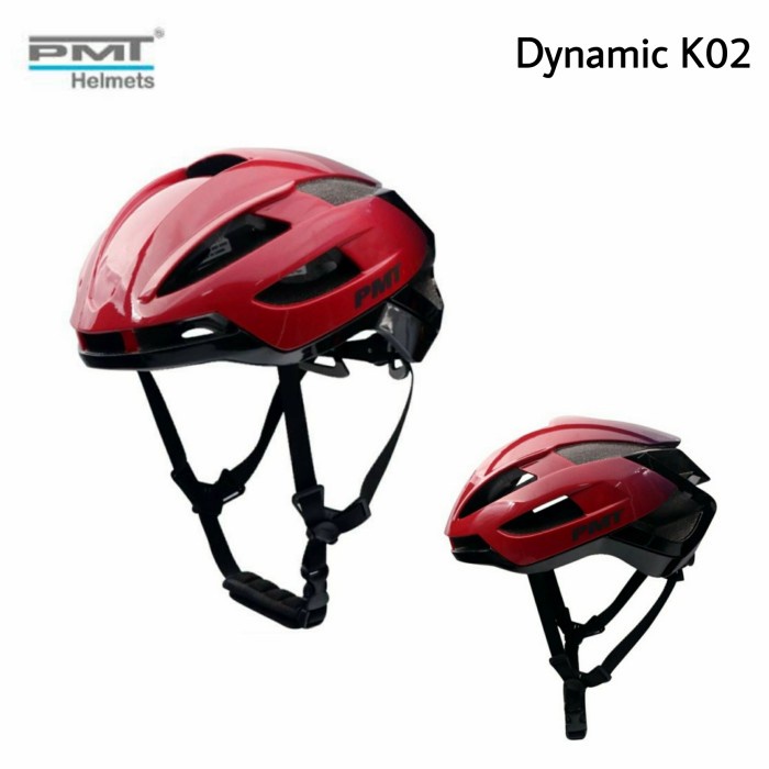 Helm Helmet Sepeda Gowes PMT Dynamic K02 original