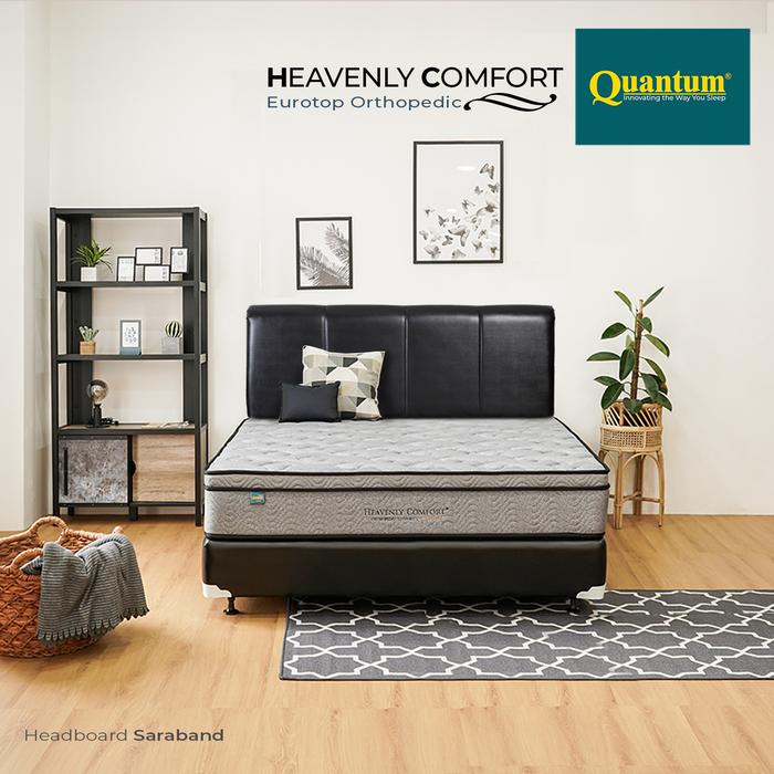 Quantum Furniture - Kasur Orthopedic Quantum Springbed Heavenly Comfort Eurotop
