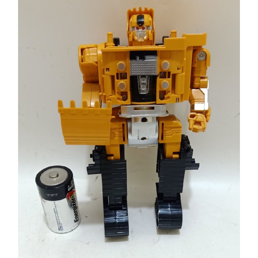 transformers excavator devastator robot KO