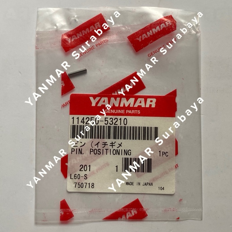 PIN (DI NOZZLE) YANMAR TF65 TF85 TF105 114250-53210 ORIGINAL