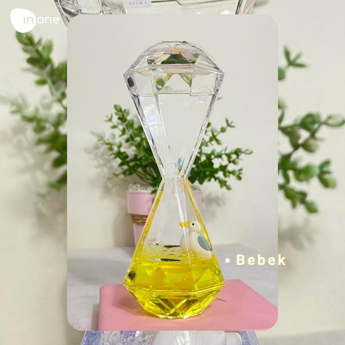 Inone Pajangan Dekorasi Jam Pasir Millenial Cute Dolphine Oil Drop Orn