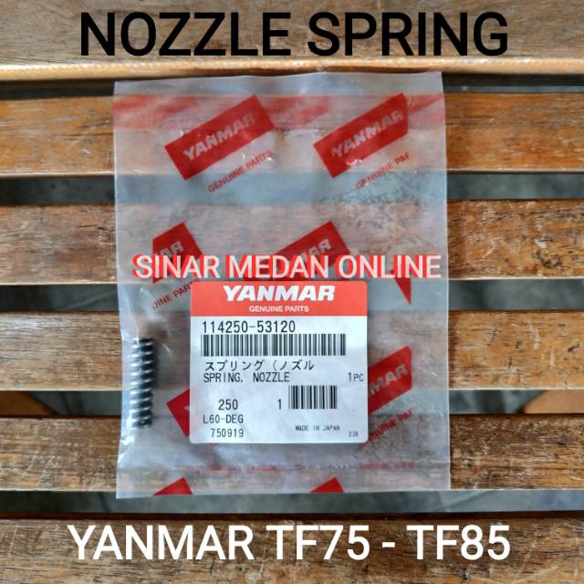 TF85 SPRING NOZZLE TF 85 PER NOJEL TF75 VER NOZEL YANMAR