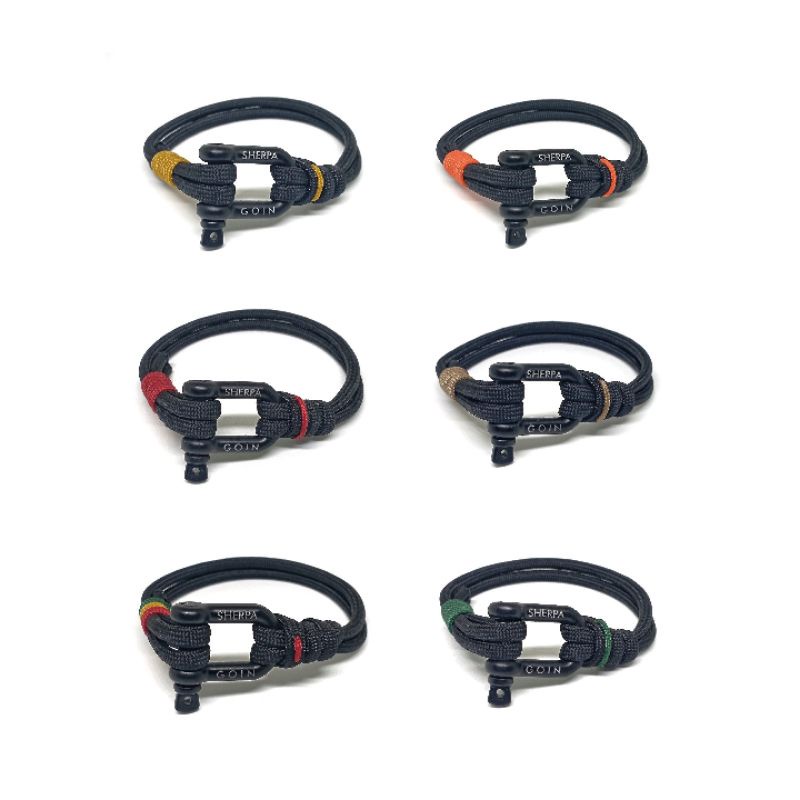 Koleksi Gelang Shackle Paracord Sheagoin