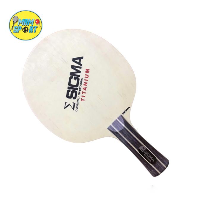 Kayu Bet Bat Pingpong Tenis Meja Sigma Titanium Carbon Fl Gratis Ongkir