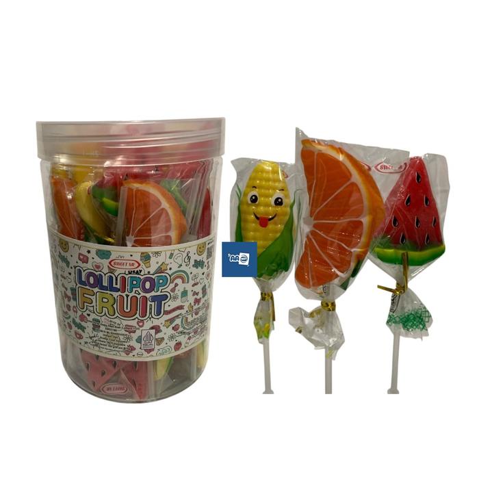 

Kuliner.Kita Luvmi Permen Mix Fruit Toples Isi 30