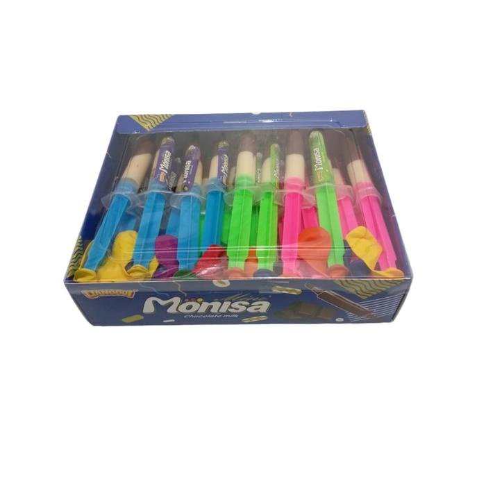 

Kuliner.Kita Monisa Chocolate Milk Bentuk Suntikan Balon Isi 30 X 8 Gr