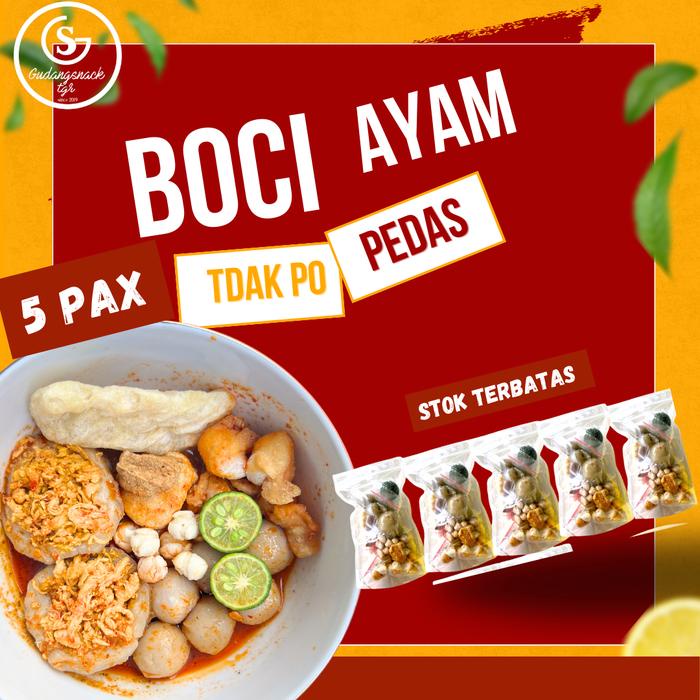 

Kuliner.Kita Baso Aci Ayam Pedas 5 Pax Baso Aci Ayam Suwir Pedas