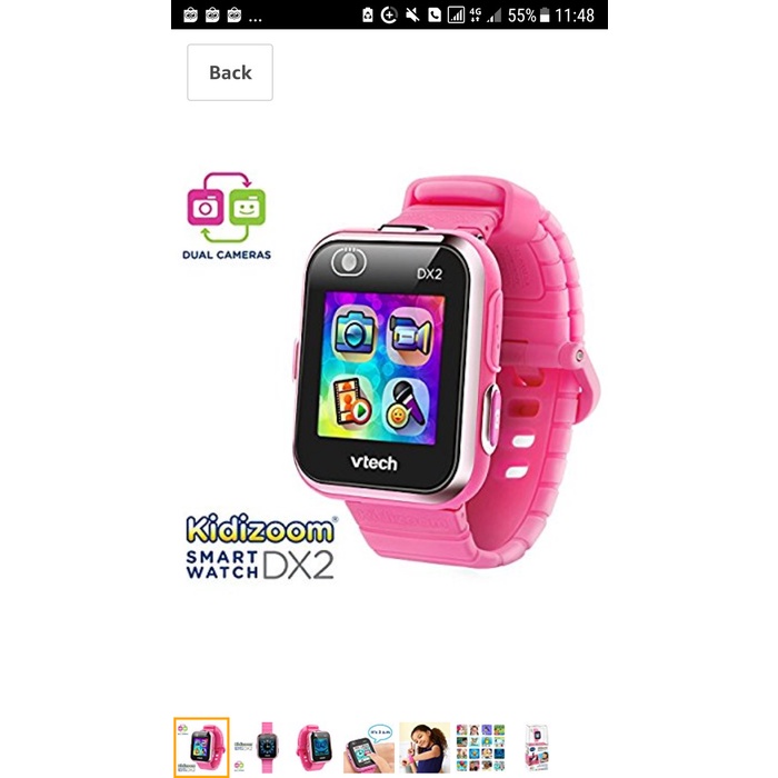Kids Smartwatch - VTech - Kidizoom Watch DX2