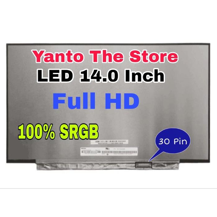Ready Led Lcd Laptop 14" N140HCE-EN2 NE140FHM-N61 N140HCE-GP2 N140HCG-GQ2