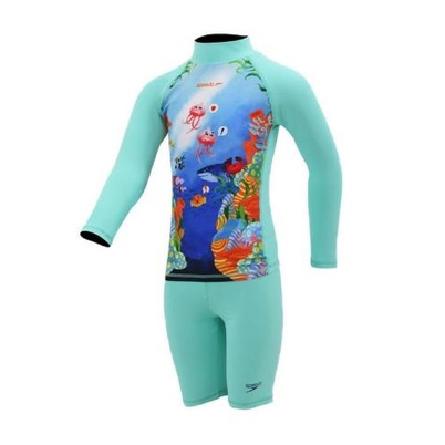 Ready SPEEDO BAJU RENANG ANAK LAKI LAKI DIJAMIN ORIGINAL - Blue , SIZE 2