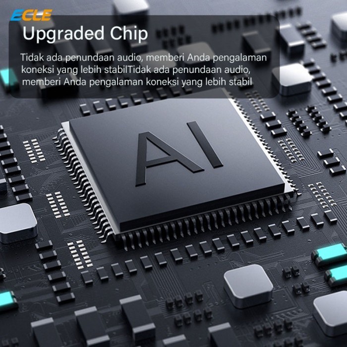 (Expert) ECLE Pro 6 TWS Earphone True Wireless Earbuds Smart Touch Waterproof