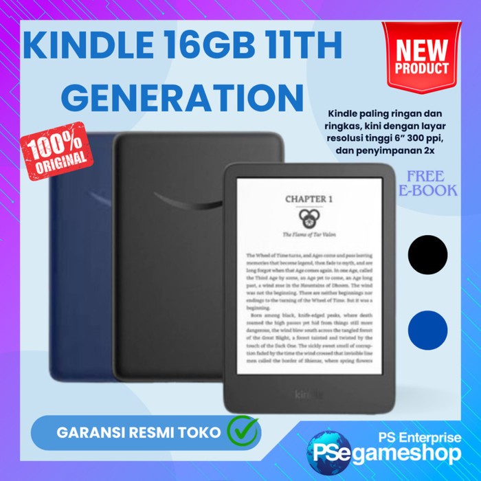 (Expert) Amazon Kindle 2022 Gen 11Th 16GB