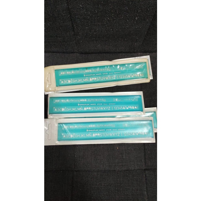 

best seller] penggaris mal huruf merek staedler 06 6 mm satuan made in germany