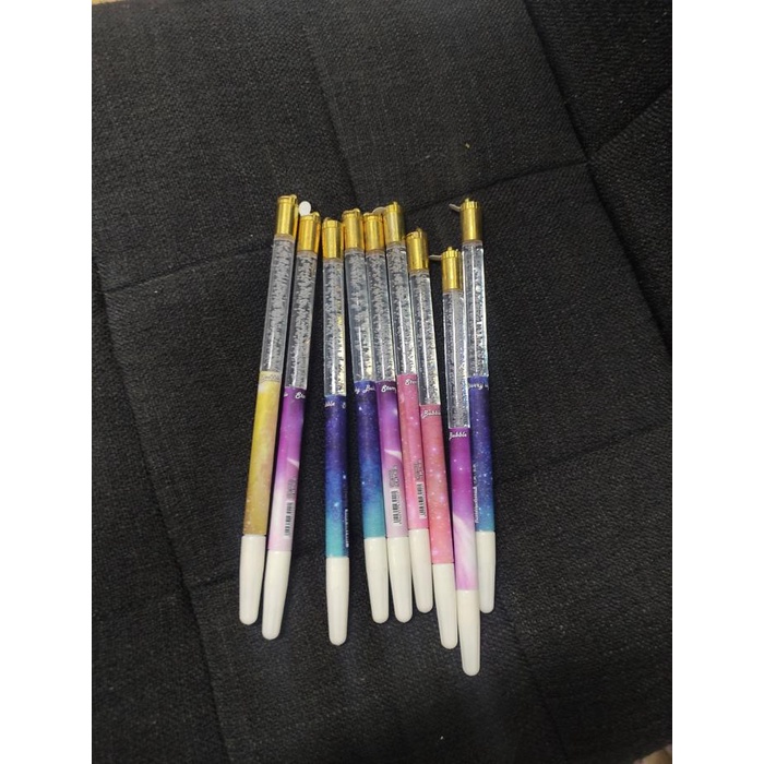 

] ballpoint gel lampu starry sky bubble satuan