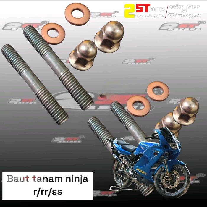 Sudimampir Baut Tanam Blok Head Ninja R Rr Ss /Baut Tanam Blok Ninja Set Mur Ninja 2 Tak