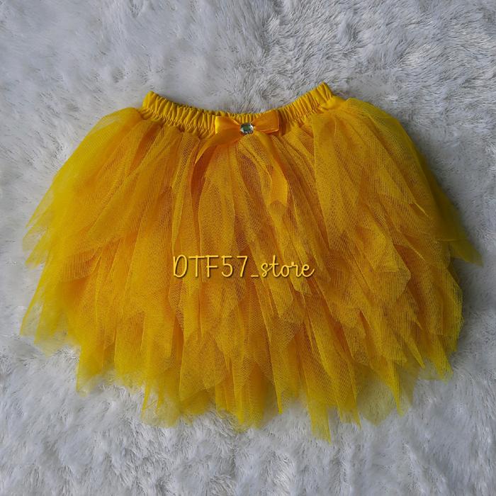 Gemiloo- Rok Tutu Anak Pendek Model Jarum Bahan Rok Tile Premium Rok Tutu Bayi Rok Tutu Korea Rok