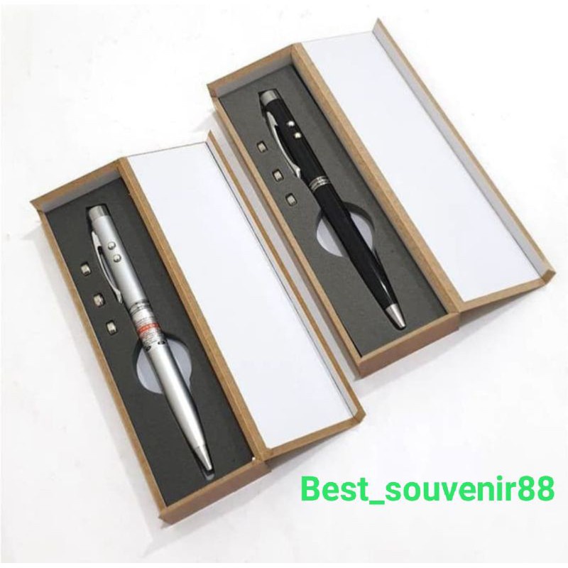 

Pulpen Pointer Laser Merah 3 in 1 / Ballpoint 3 fungsi Promosi