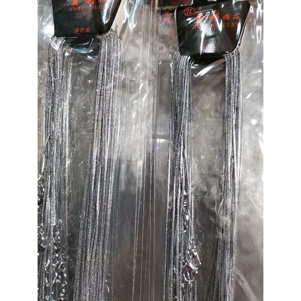 [GROSIR] KALUNG BELUT MURAH/KALUNG BELUT RODIUM 45cm Dw05