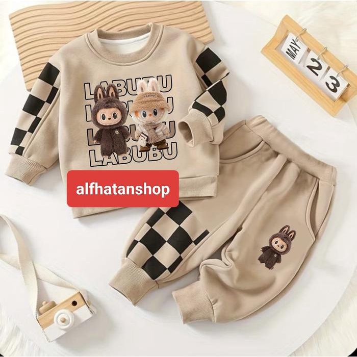 Gayani- STELAN KAOS SWITER ANAK LAKI LAKI DAN PEREMPUAN/KAOS SWITER CELANA JOGER ANAK PEREMPUAN