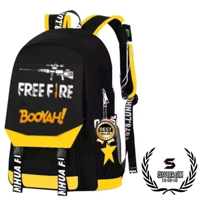 Cilgirl- Tas Anak Sekolah Laki Laki TK SD Free Fire