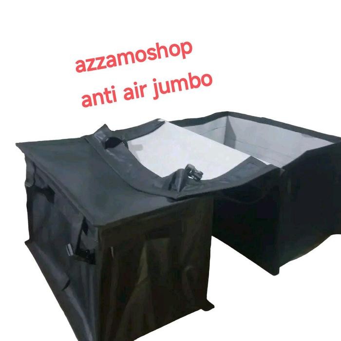 BEST TOBOS KURIR JUMBO TEBAL TAS KURIR MOTOR TAS POS ANTI AIR KERANJANG PAKET RONJOT NATAR JUMBO