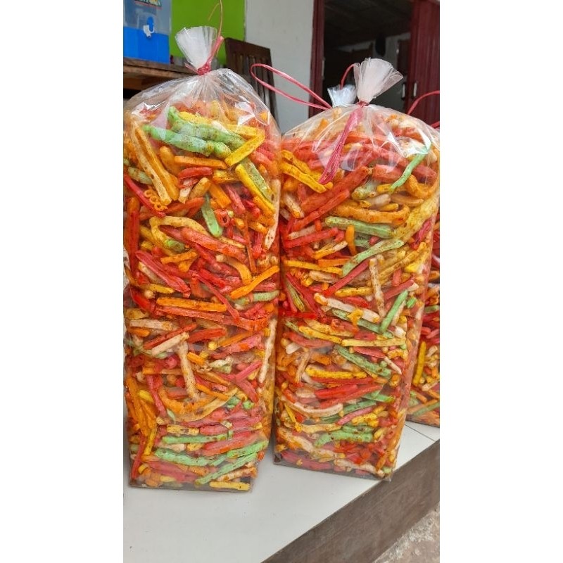 

Kerupuk Seblak Beton pedas 250 Gram