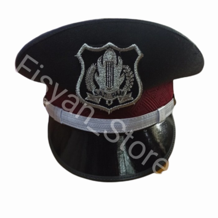 Topi Pet Security Topi Pet Satpam Topi Pet Satpam
