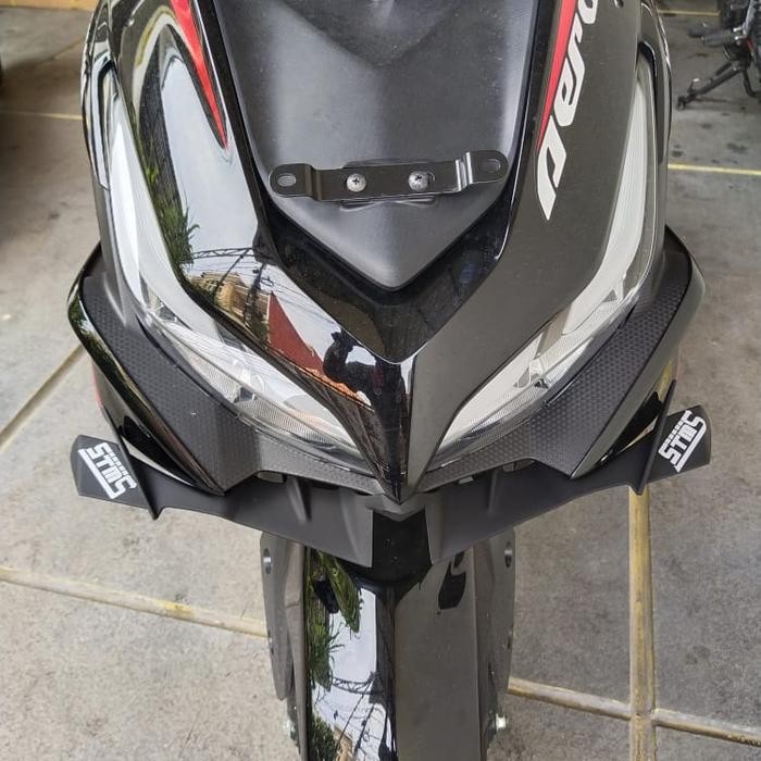 JTTOP" WINGLET NEW AEROX CONECTED STMS PLASTIC ABS MODEL MOTO GP