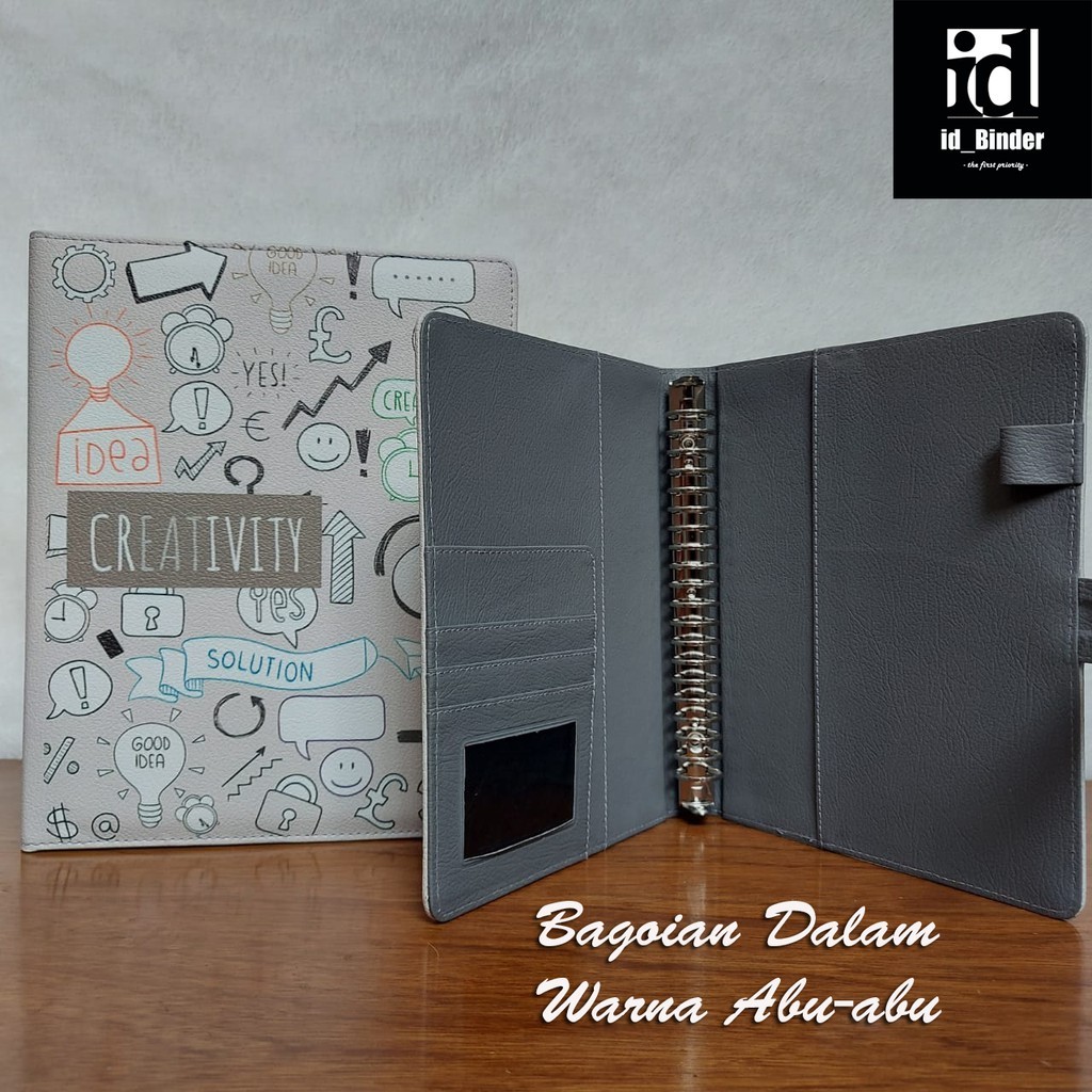 

BINDER PRINTING MOTIP CREATIVITY A5 DAN B5
