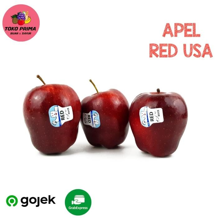 

BisaInstan- BUAH APEL RED WASHINGTON MANIS PER 1 Kg