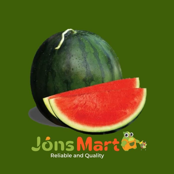 

BisaInstan- Buah Semangka Merah Tanpa Biji / Semangka Fresh & Manis - JonsMart