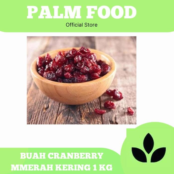 

BisaInstan- BUAH CRANBERRY MMERAH KERING 1 KG - RED DRIED CRANBERRIES REPACK