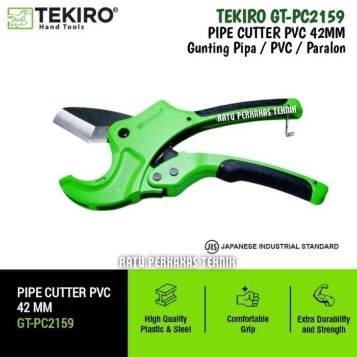 

Tekiro Pipa PVC 42 mm Pipe Cutter 2 in Tubing Potong Paralon 42mm GT-PC2159