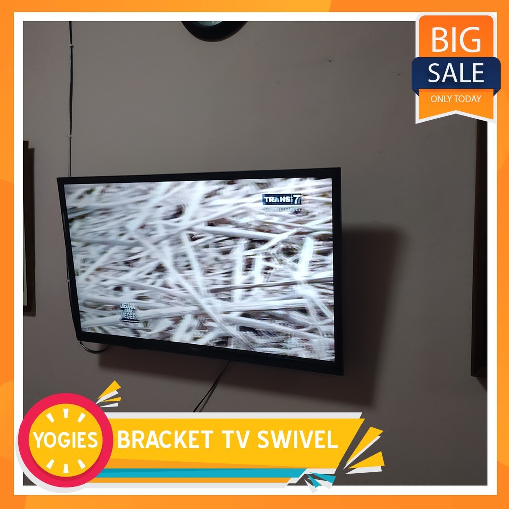 IK SWIVEL TV BRACKET 32-46 INCH / SWIVEL TV BRACKET 46 INCH / BRACKET TV LED LENGAN SWIVEL TERMURAH
