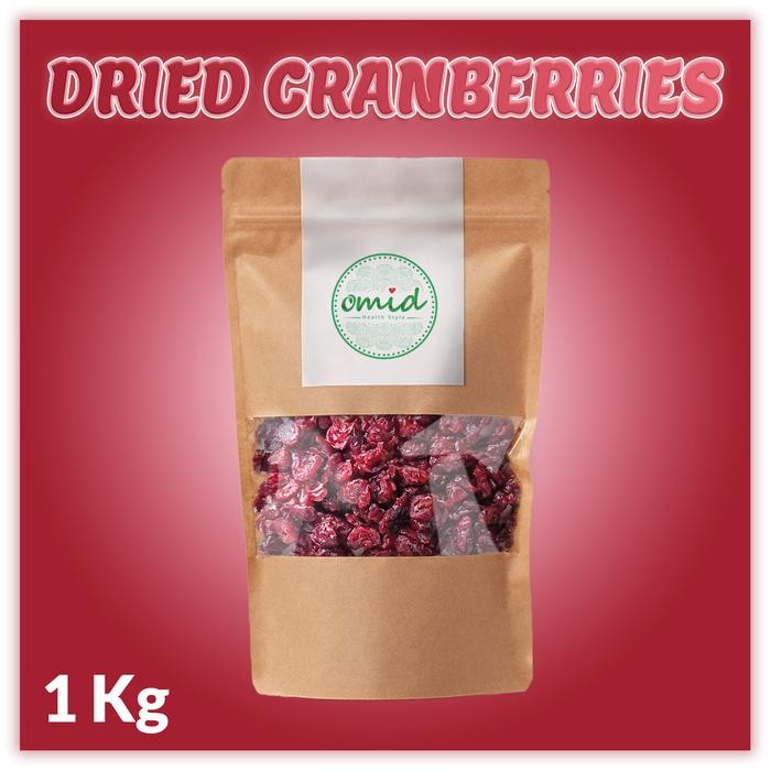 

BisaInstan- Dried Cranberry (Manisan Buah Cranberry Kering) 1kg