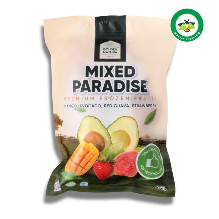 

BisaInstan- Mixed Frozen Fruits Paradise Golden Natura