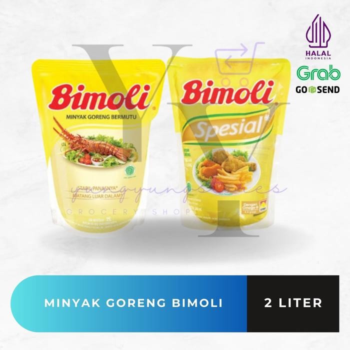 

BisaInstan- Minyak Goreng Bimoli Klasik / Spesial Refill 2 Liter
