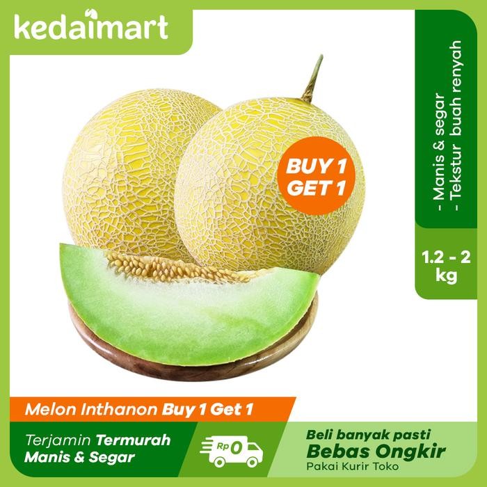 

BisaInstan- Melon Inthanon 1.2 - 2 Kg Buy 1 Get 1 FREE