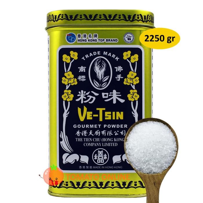 

BisaInstan- Vetsin VE-TSIN Gourmet Powder Hongkong 2250 gram gr G 2250gr