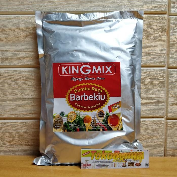 

BisaInstan- Bumbu tabur Rasa Barbekiu 1 Kg untuk kentang makaroni keripik snack