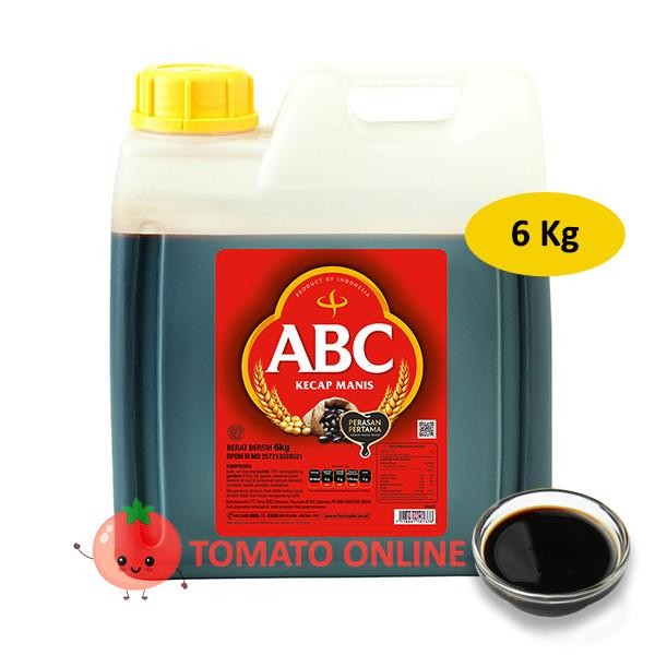 

BisaInstan- Kecap Manis ABC Jerigen Dirigen Galon 6 kg / 6kg